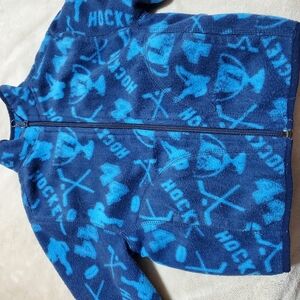 Joe FRESH Blue Fleece  Sporty Casual Full Zip